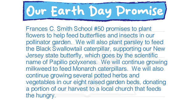  School 50 Earth Day Promise1